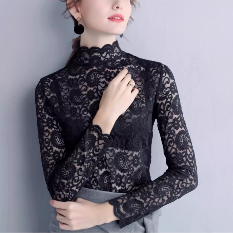 トップス カットソー コクーンスカート タイトスカート 袖あり 長袖 ハイネック レース もこもこ モコモコ ふわふわ 大人可愛い きれいめ カジュアル 大人 上品 おしゃれ お洒落 かっこいい