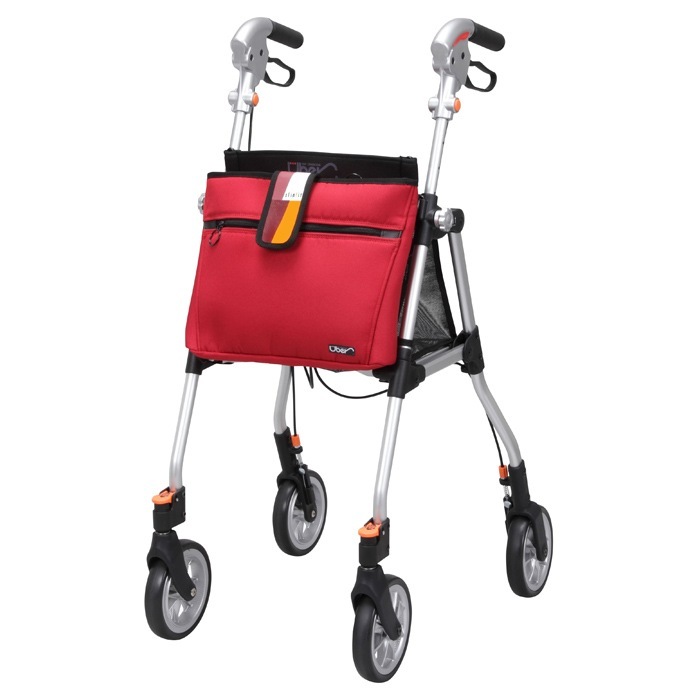 歩行車 超軽量 スリムフィット・スタンダード SL-0470-RD レッド