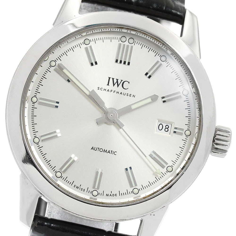IWC SCHAFFHAUSEN IW357001 インヂュニア デイト 自動巻き メンズ 保証書付き_951445【中古】