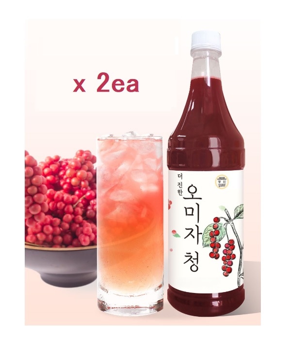 韓国産 オミジャ清（五味子清）900ml 2ea / 五味子原液 原液 韓国人気 韓国商品 韓国茶 疲労回復