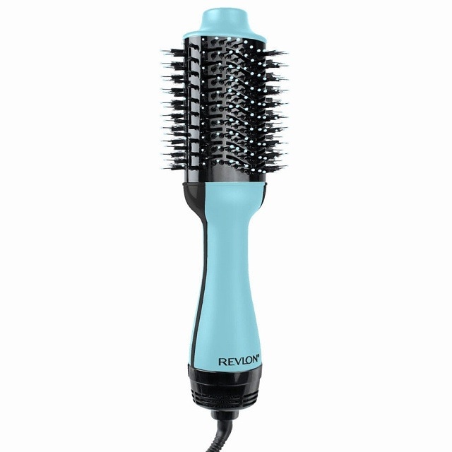 レブロン ボリューマイザーヘアードライヤーブラシ ミント・ブラックカラー