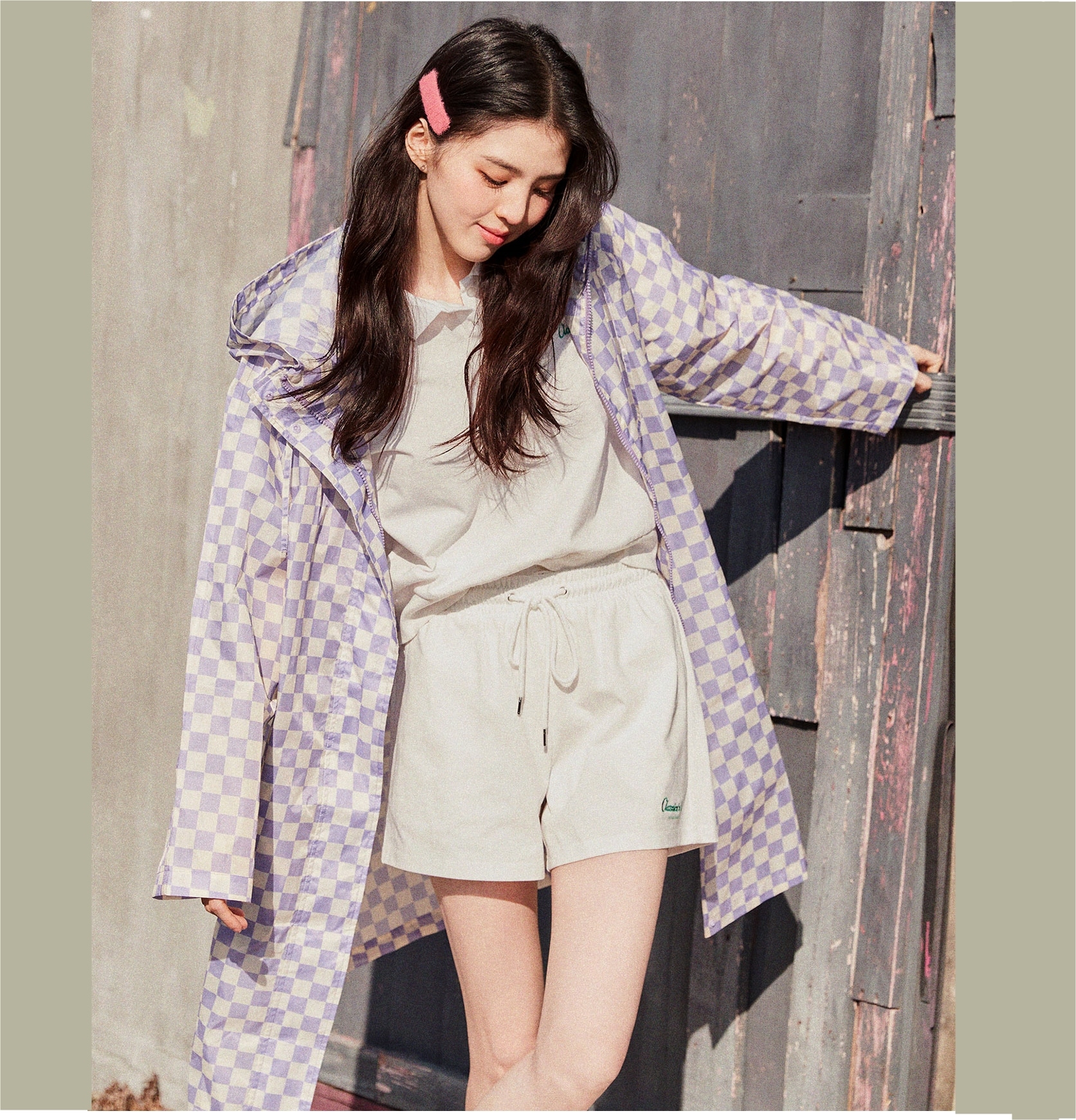 GIODANO ハンソヒ 着用 雨具 rain coat 8色 2サイズ