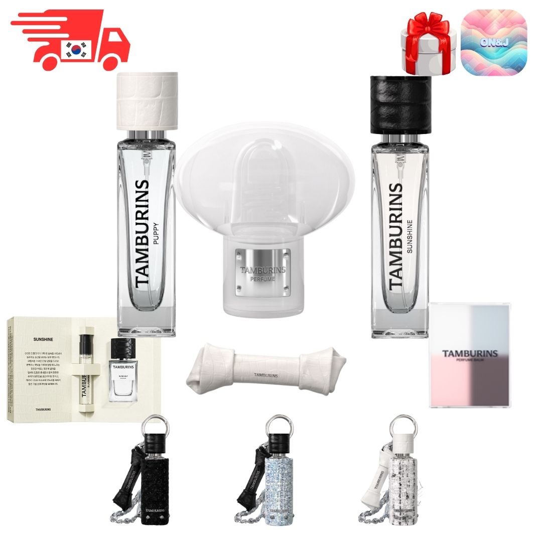 【TAMBURINS 新商品】サンシャイン & パピー 11mL パフューム / パフュームオイル / キーリングアクセサリー (ブラック・ブルー・ホワイト)_フィリックスsunshine&puppy