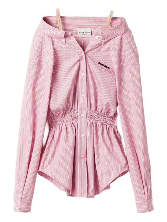 MIU MIU Women Short Skirts MF6125 180UF0028 Rosa