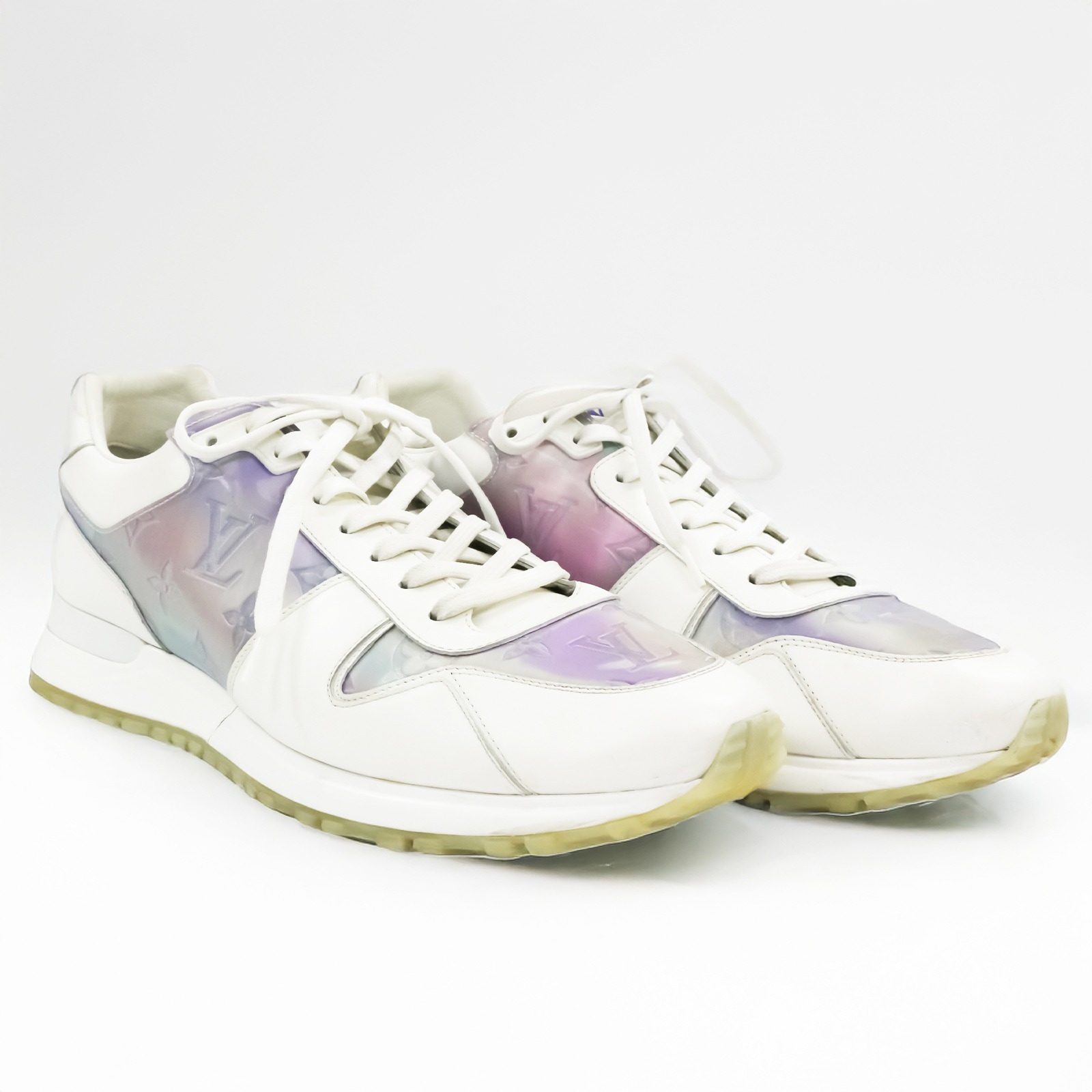 【正規保証品】 ランアウェイライン スニーカー 9(28cm相当) モノグラム メンズ 靴 シューズ 【SN055】