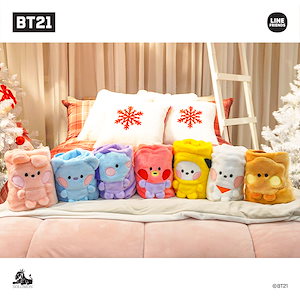 BT21 ぬいぐるみ ～Railway どり Journey～ KOYA TATA 2体セット 1体はボールチェーン付き