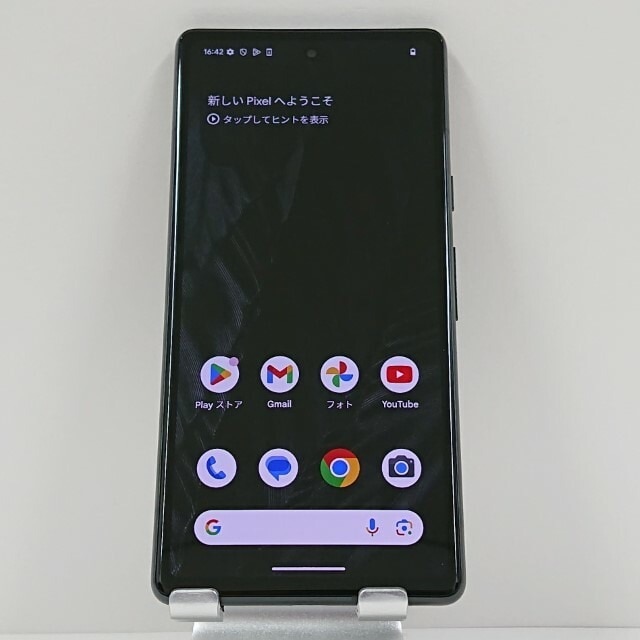 Google Pixel 7a au チャコール 送料無料 本体 c10653 【中古】