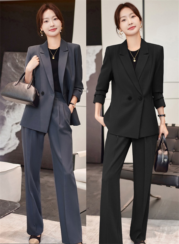 スーツ レディース パンツスーツ 無地 ジャケット 2点セット 上下セットアップ ママスーツ 面接 通勤 入学式 卒業式 着痩せ オフィス フォーマル OL 就活 事務服