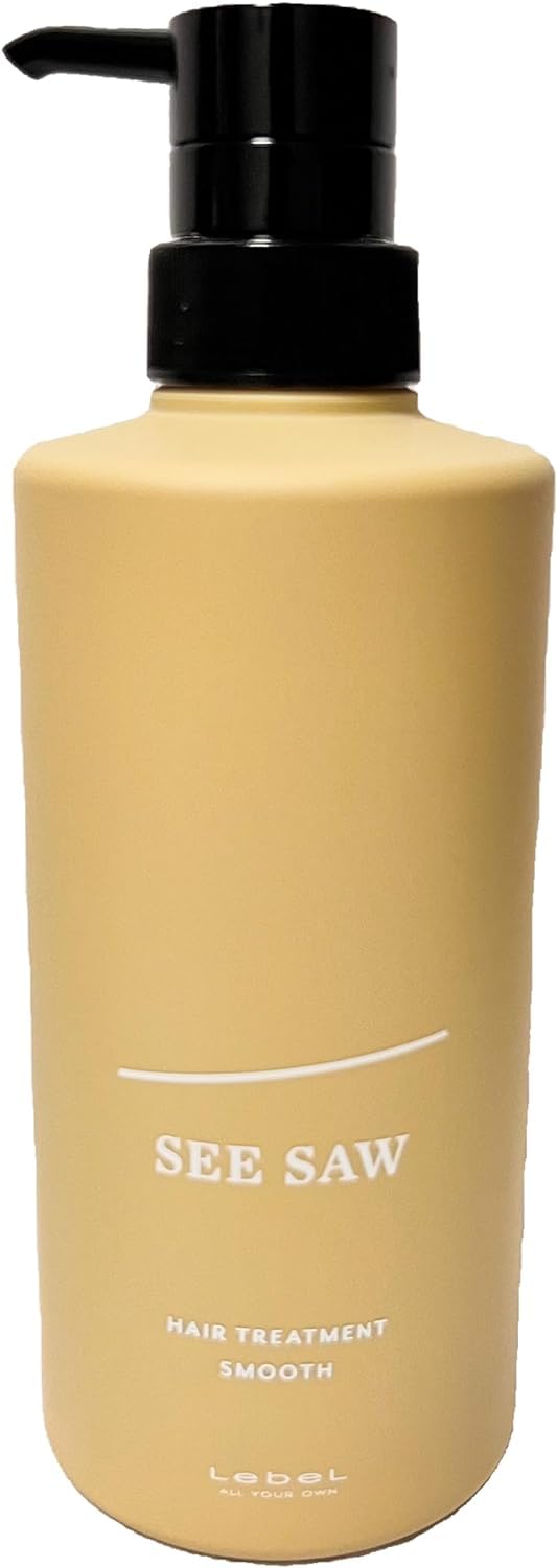 Qoo10最安値挑戦 ルベル SEE/SAW ヘアトリートメントS スムース 500ml