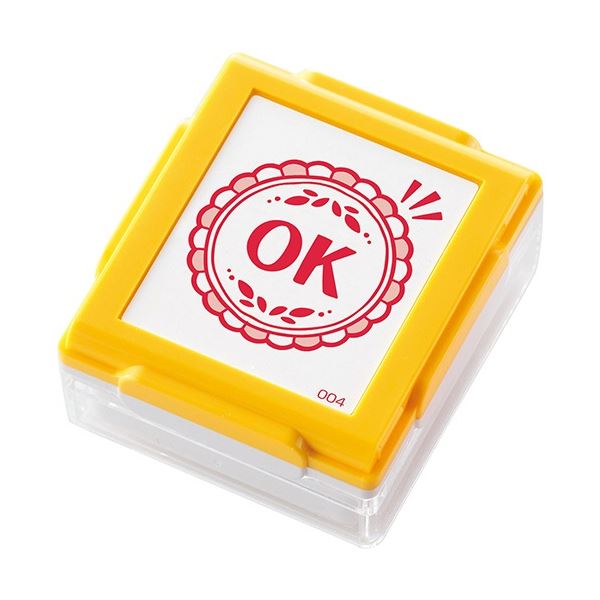(まとめ) シヤチハタ いいね スタンプくん イエロー OK PEW-A1-R-04 1個 (×20セット) 14,364円