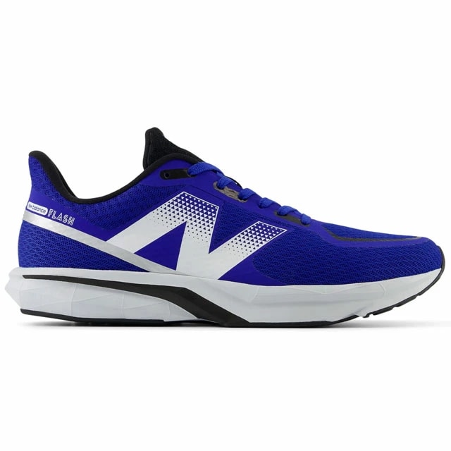 ニューバランス メンズ スニーカー ワイズD ダイナソフト フラッシュ v7 ローカット NB ランニングシューズ MFLSH BL7 ブルー/ホワイト 靴 送料無料