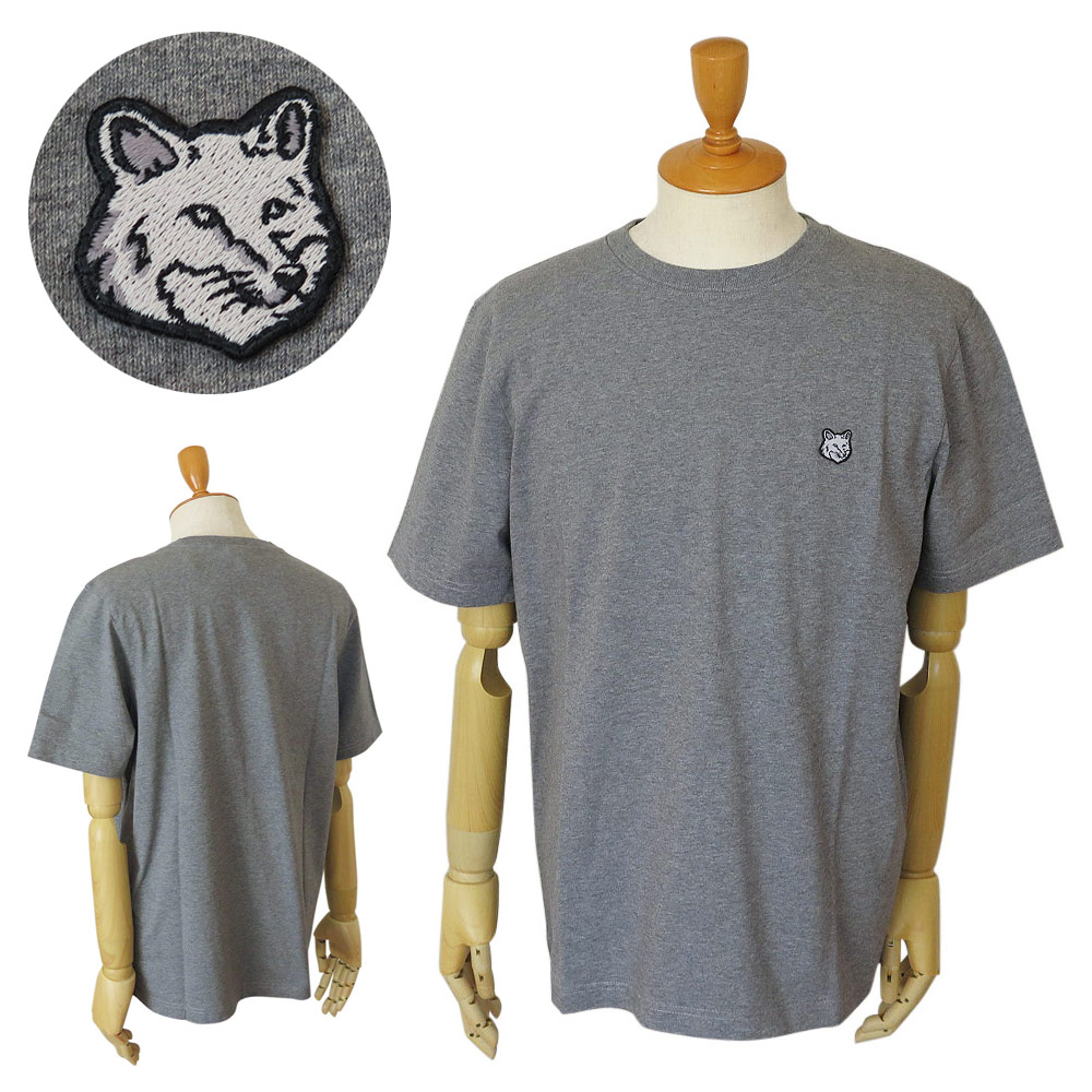 Tシャツ 半袖 LM00106KJ0118 H131 トップス ボールド フォックス ヘッド パッチ コンフォート グレー