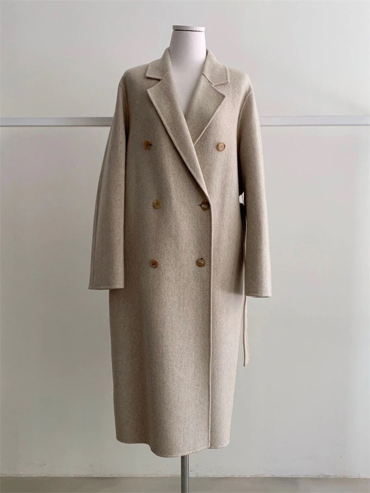 激安セール ロング あったか ファーコート レトロ 大人気 コート シンプル クラシック おっとり ゆったりする チェスターコート 4,873円