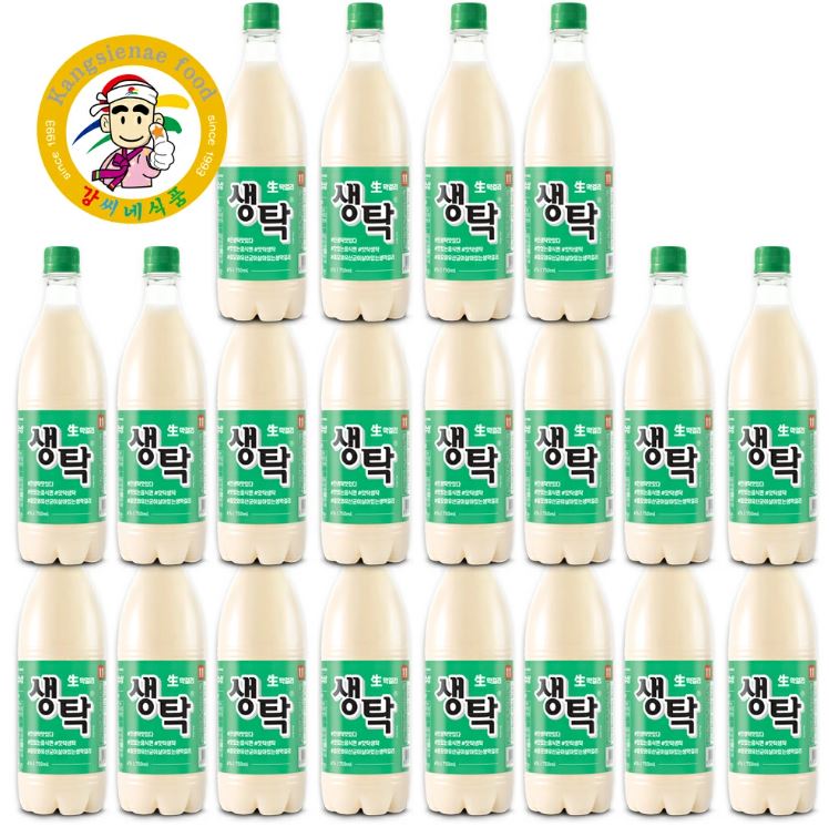 生マッコリセンタク 釜山マッコリ（20本1BOX） 韓国伝統酒 業務用 大容量 家飲み