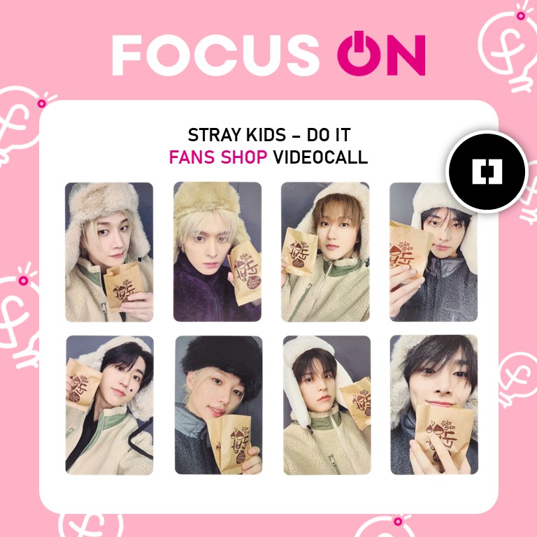 STRAYKIDS DO IT FANS SHOP ヨントン公式トレカ特典 VIDEOCALL PHOTOCARD SET