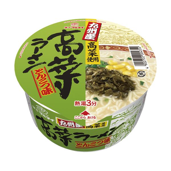 （まとめ）マルタイ 九州産 高菜ラーメンとんこつ味 89g 1ケース（12食）(×2セット)