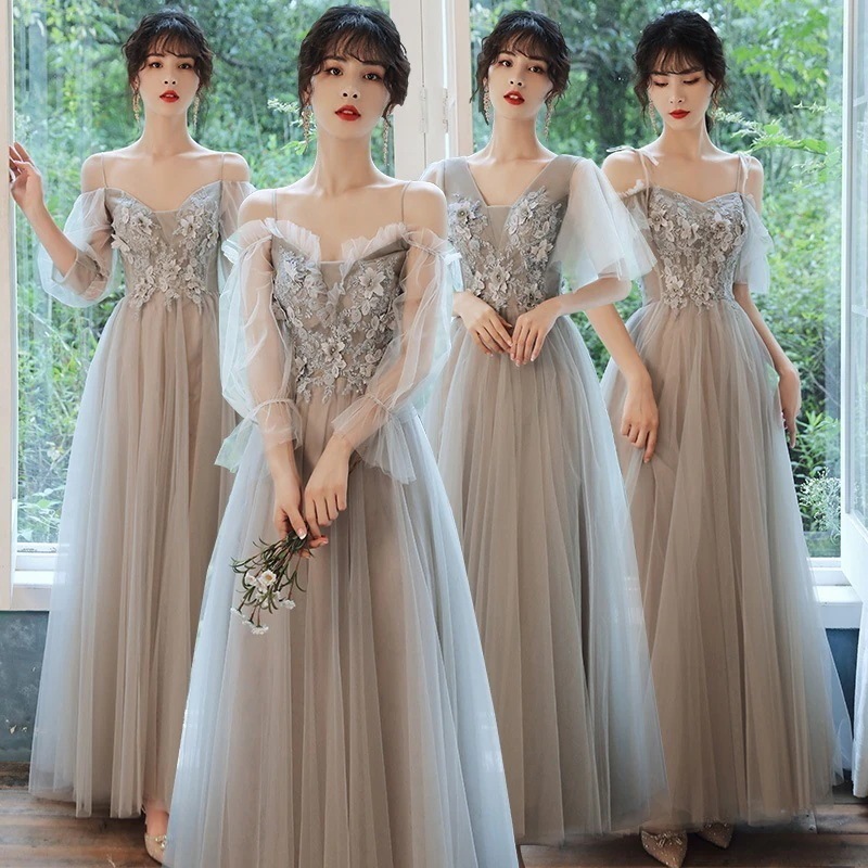 New!23新作 パーティードレス 結婚式ワンピース ドレス ウェディングドレス 花嫁ロングドレス 成人式 同窓会 演奏会 発表会 卒業式ワンピース