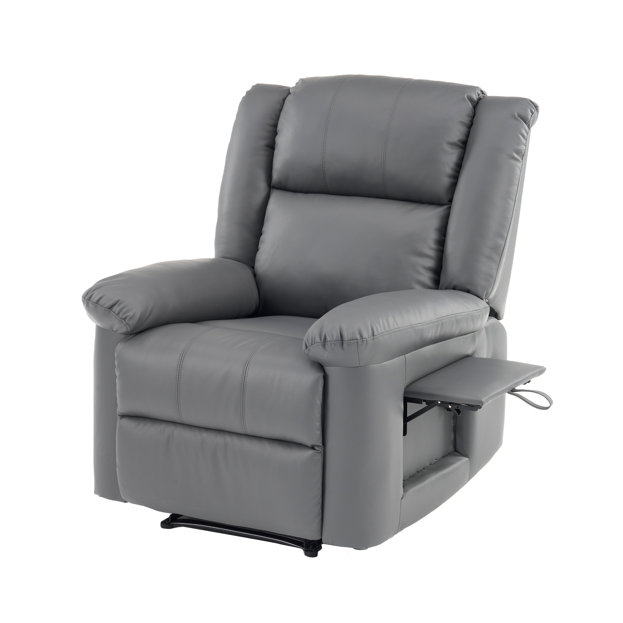 【国内出荷 - 3日配達】リクライニングチェア テーブル付き リクライニングソファ 1人掛け 電動 リクライニング ファブリック オットマン一体型 パーソナルチェアー 電動ソファ 耐圧分散 リクライニ