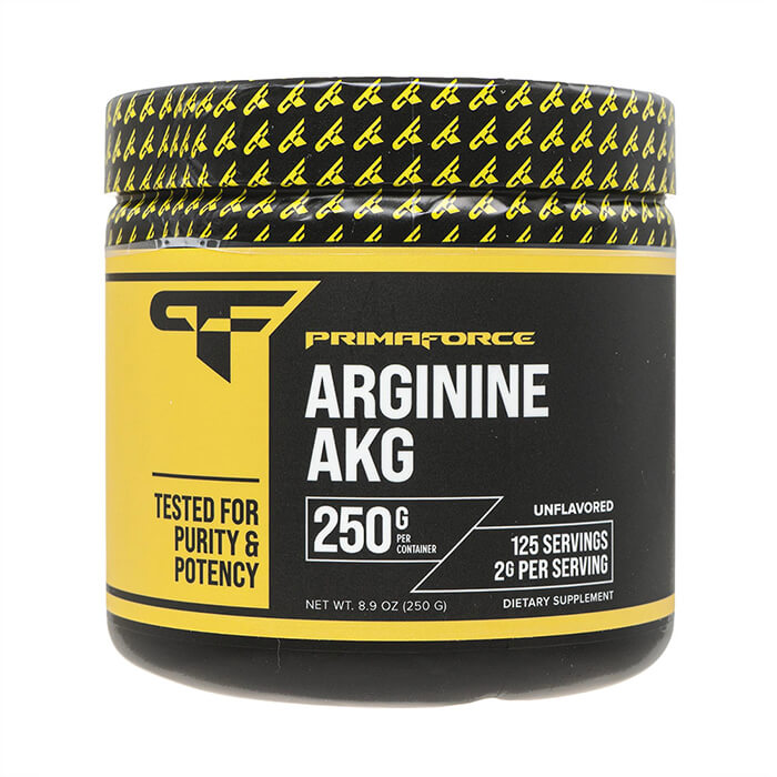 アルギニンAKG 250g 1本 プリマフォース PrimaForce Arginine AKG 海外発送便商品：日時指定不可 ヤマト国際便発送