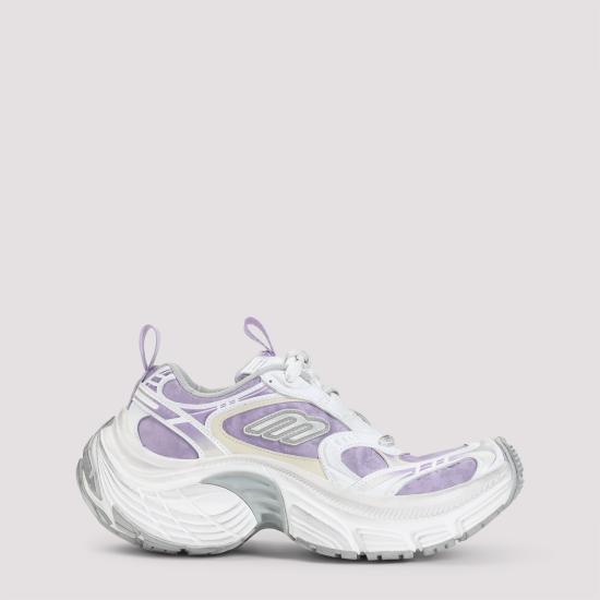 BALENCIAGA Women Sneakers 815853 W6XES 5990 LILAC WHITE BEIGE