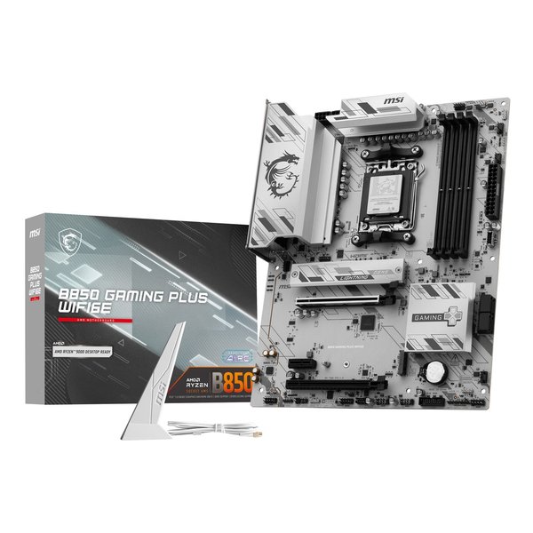 AMD Ryzen 9000シリーズ対応 AM5 DDR5 ATX PCIeGen5M.2 マザーボード B850 GAMING PLUS WIFI6E