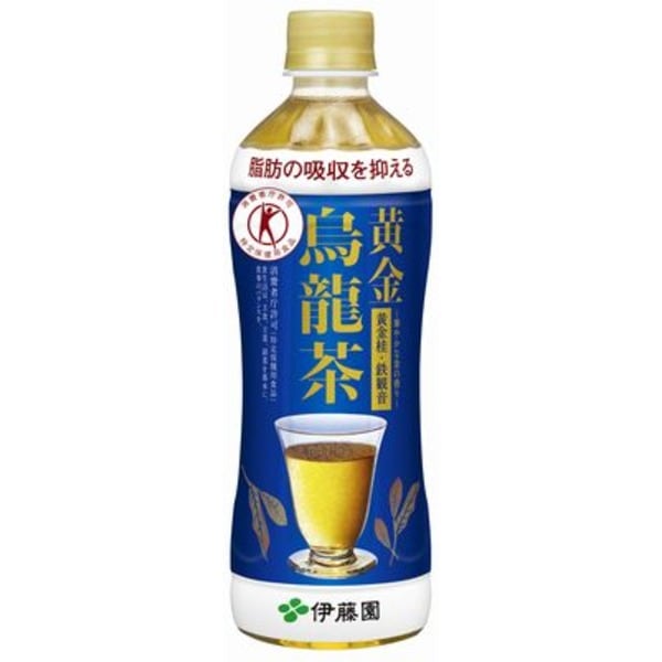 (まとめ買い)伊藤園 黄金烏龍茶 PET 500ml×24本(1ケース) 特定保健用食品
