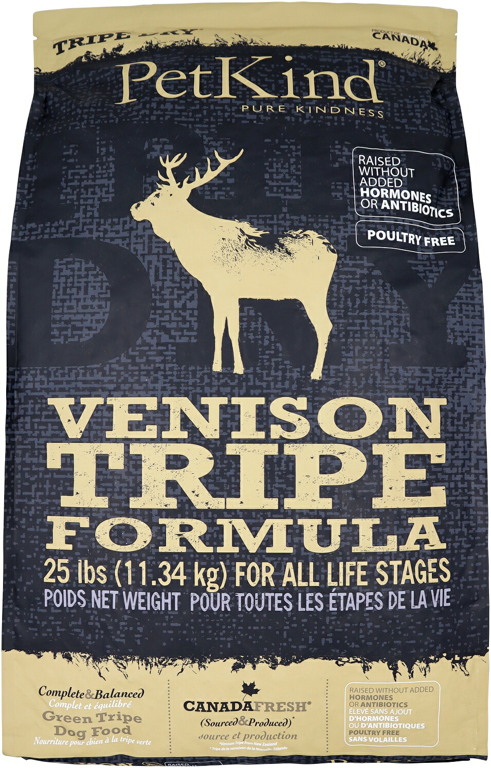 PatKind TripeDry グリーンベニソントライプ　11.34kg（ペットカインド）正規品 おやつのプレゼント付き【ドッグフード】ドライフード 犬用 17,265円
