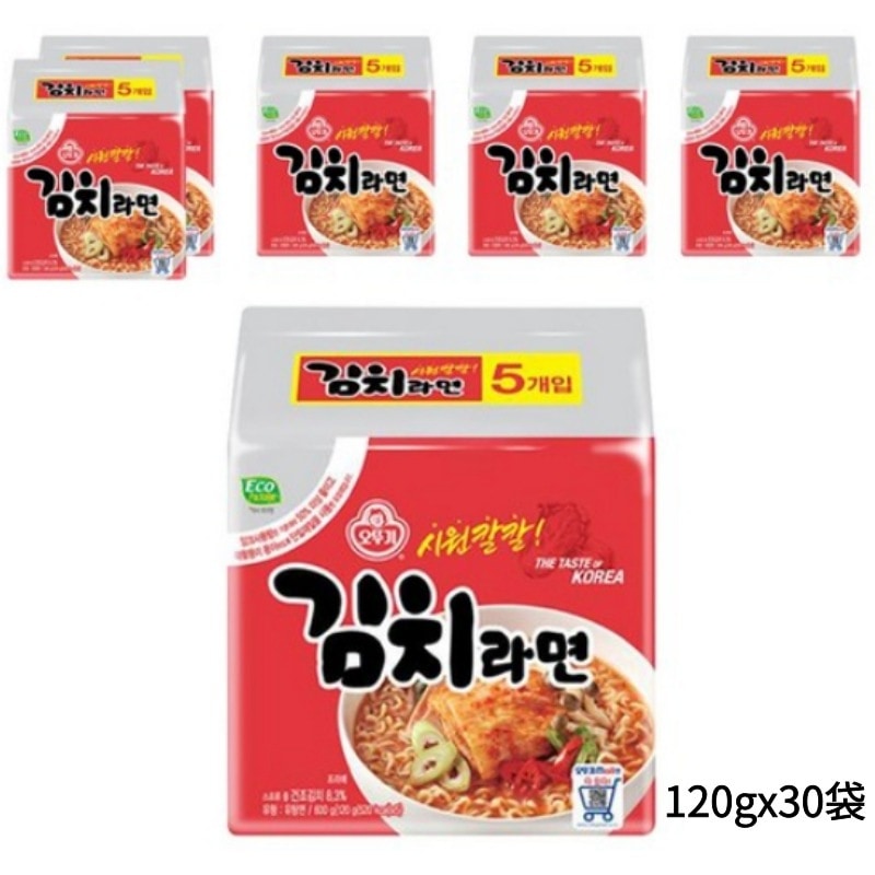 オットゥギ キムチラーメン 120gx30袋