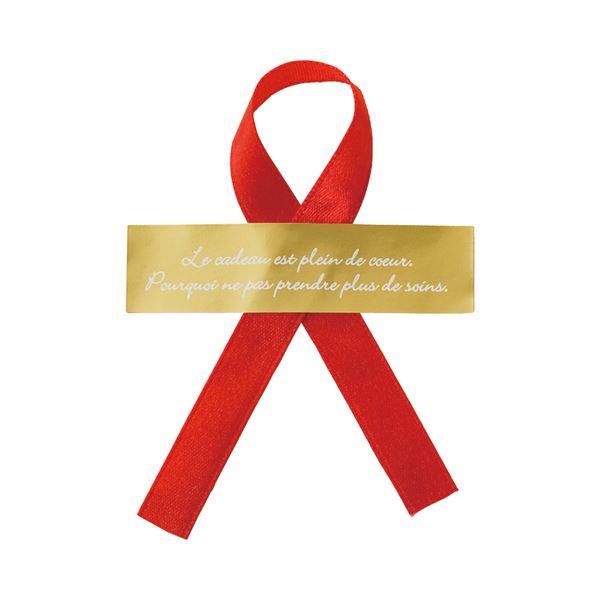 (まとめ) ヘッズ チェックシール シール金×レッドリボン タテ15×ヨコ60mm CHE-2S 1パック(30枚) (×10セット)