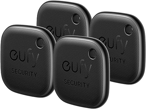 Anker Eufy (ユーフィ) Security SmartTrack Link 4個セット (紛失防止トラッカー)【Appleの「探す」に対応 (iOS端末のみ) / なくしものが無くなる/紛