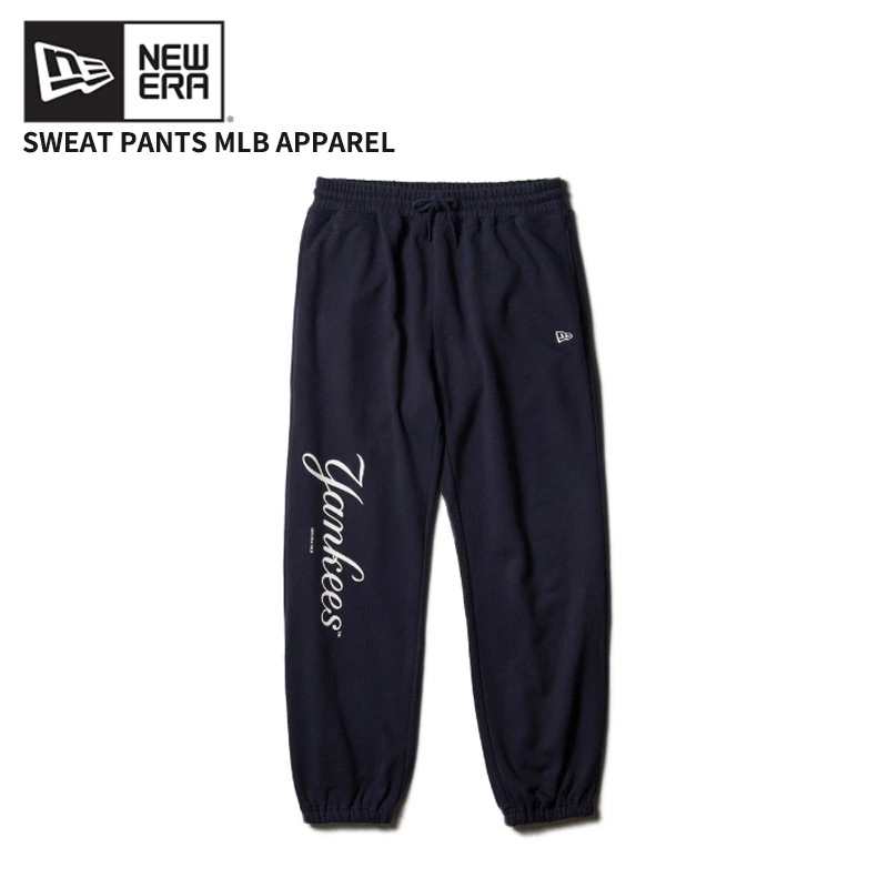 ニューエラ スウェットパンツ NEW ERA スウェットパンツ ニューヨーク・ヤンキース ネイビー パンツ ボトムス