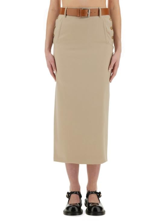 MOSCHINO Women Skirts 01040517 0020 BEIGE