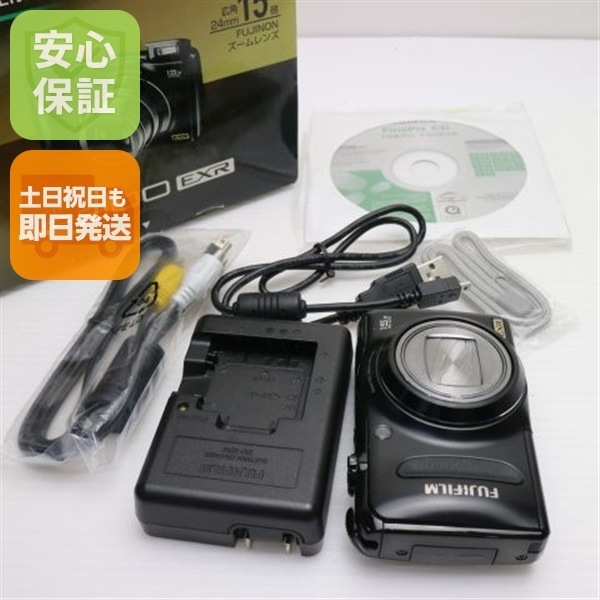 美品 FinePix F300EXR ブラック FUJIFILM デジカメ 25