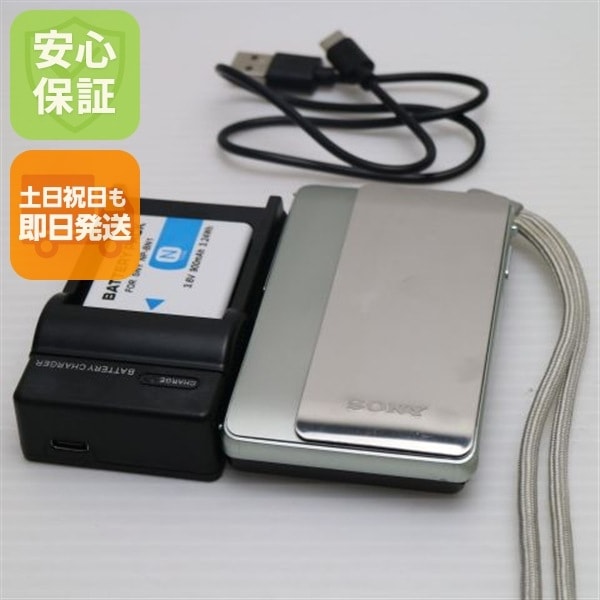 美品 Cyber-shot DSC-TX5 グリーン SONY デジカメ 145
