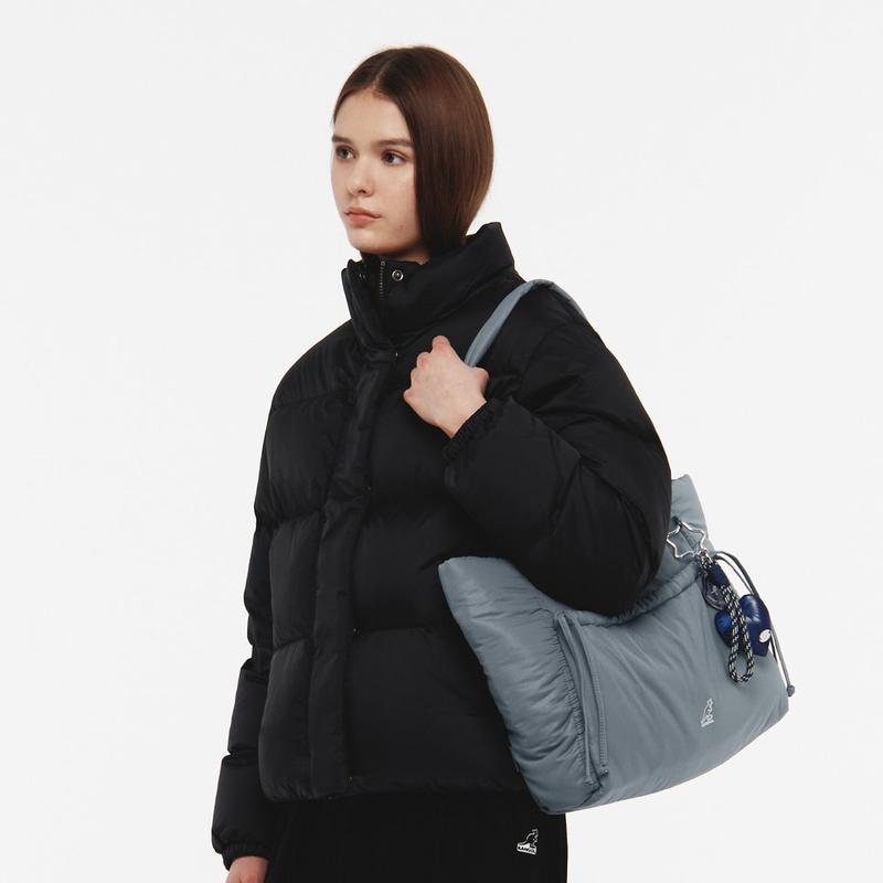 光沢のあるトートバッグ 3995 ブルー