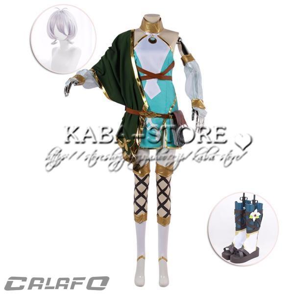 送料無料プリンセスコネクト！Re:Dive 風 コッコロ コスプレ衣装 ウィッグ 靴 コスチューム cosplay 演出服 アニメ ゲーム イベント アニメ 仮装