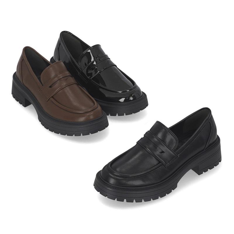 [シークレット特価] マツ女性ソフトデイリーローファー4.5cm LCWC50M439