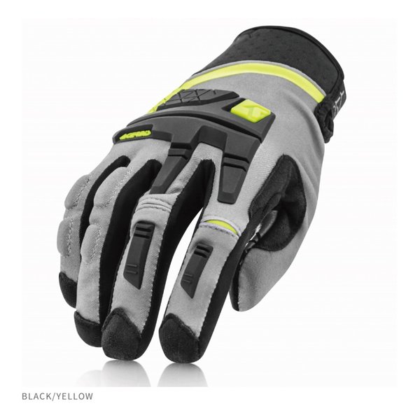 CE X-ENDUROグローブ BK/YL-M ブラック/イエロー/M AC-23993BK/YL2