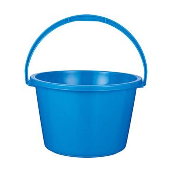 （まとめ）ティーワールド ホームバケツ 広口10型9.5L 1セット（5個）[x10セット]