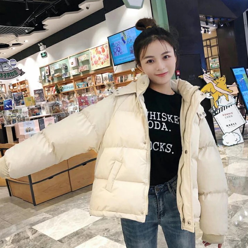 アウター コート 上着 ダウンコート ショート ショート丈 袖あり 長袖 襟付き ストレート フード付き ファスナー ポケット ハイウエスト 前開き 厚手 かわいい 大人可愛い きれいめ シンプル