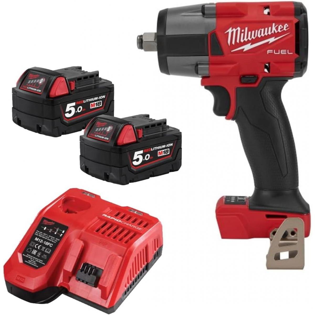 ミルウォーキー M18 FUEL 1/2インチ 745Nm インパクトレンチセット M18 FMTIW2F12-502X JP インパクト レンチ Milwaukee