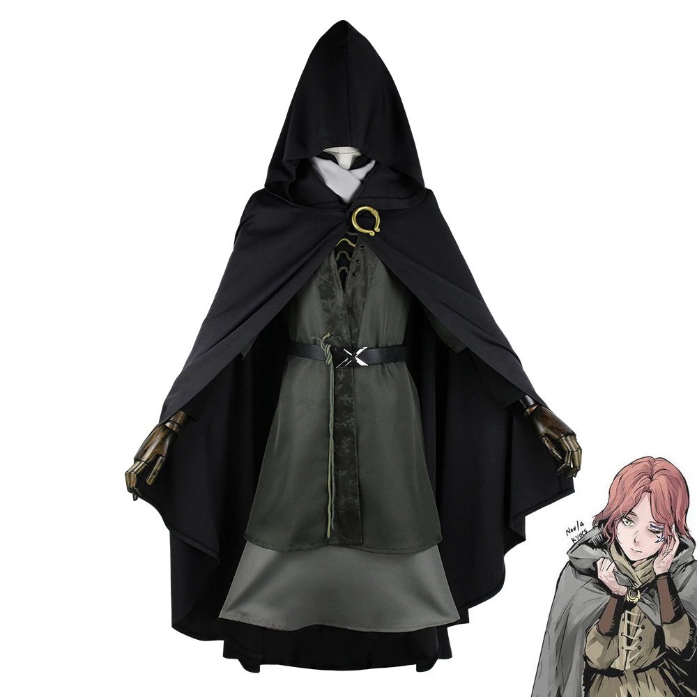 K1281ゲームエルデン法環メリナcos服防火女コスプレ衣装フルセット女装演技服