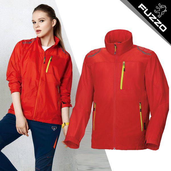 ウィンドブレーカージャケット(FZ317-3) レッド_新