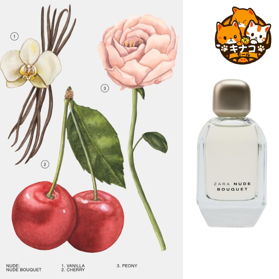 ZARA 香水 NUDE BOUQUET 100ML オード パフューム [EDP]