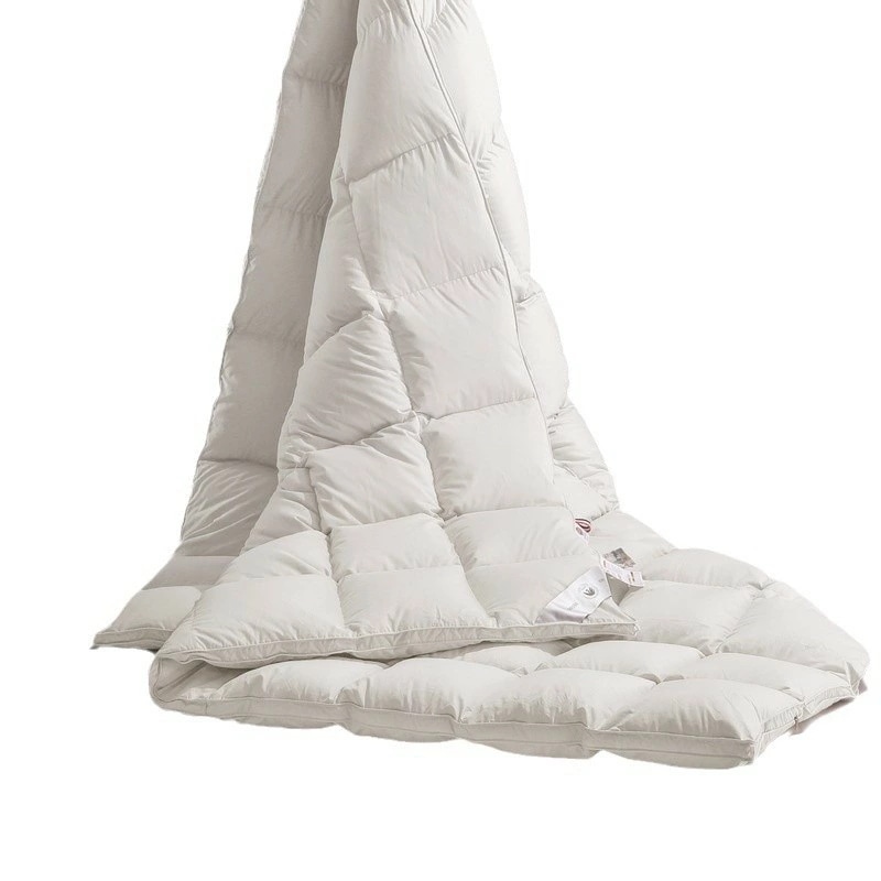 羽毛布団 95% ホワイト ダック ダウン ふんわり 保温 増粘 エコ ノンスモーク 宿泊施設向け