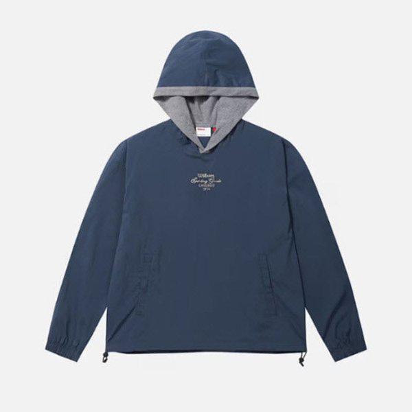 長袖Tシャツ LQC W243001LHD93-DNY 男性ハイブリッドフードピステ