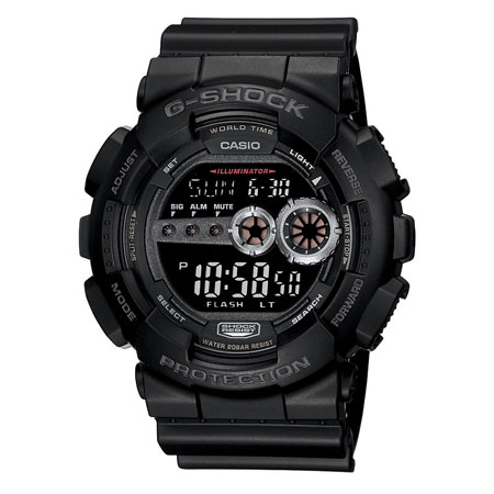 カシオ 【国内正規品】G-SHOCK（ジーショック） クオーツ　メンズタイプ GD-100-1BJF