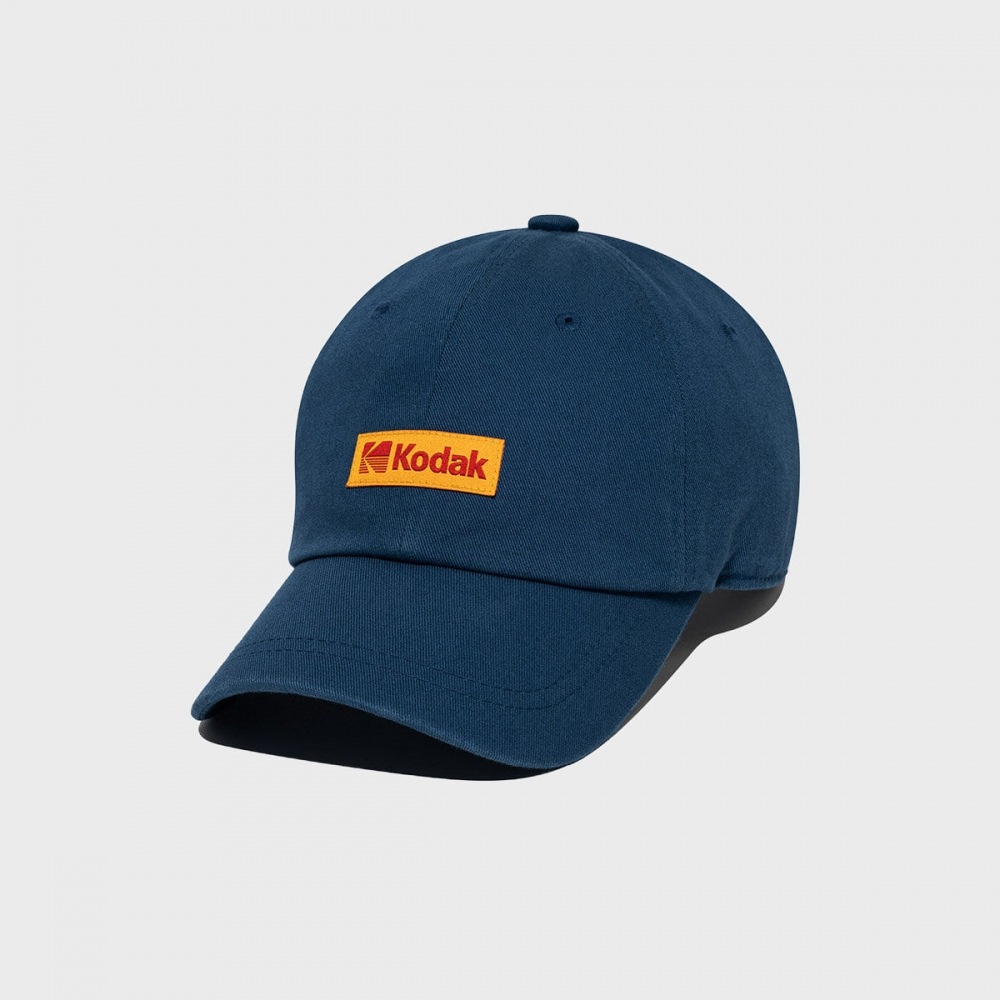 コダックアパレルシグネチャーフィットカラープラスボールキャップネイビー