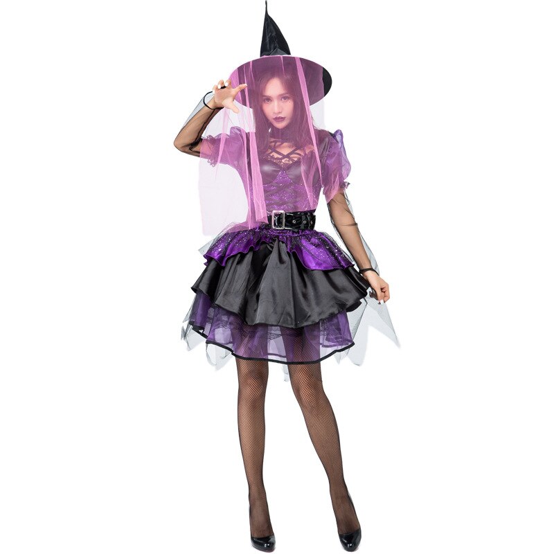 3点セットコスプレワンピース大人変装仮装パーティーイベントコスム.ハロウィンの巫女10 母の日-0003168