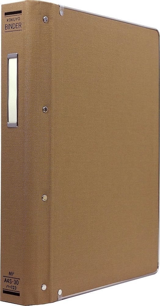 バインダーMP 布貼 A4 縦 フチ金付 30穴 200枚収容 ハ-123